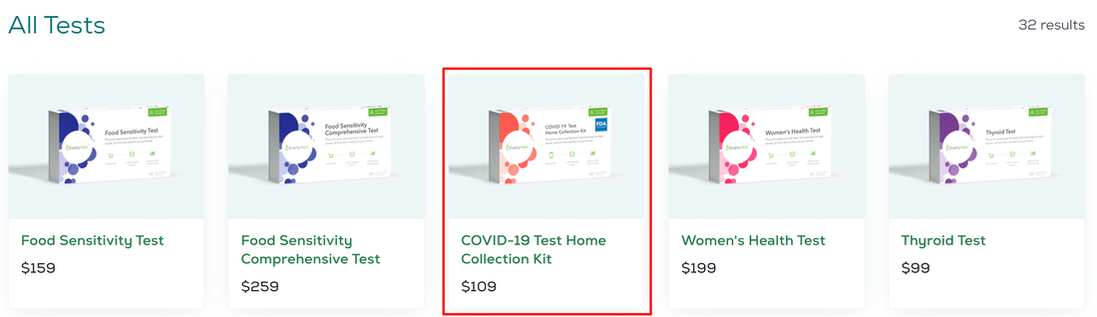 COVID-19 TEST HOME COLLECTION KIT